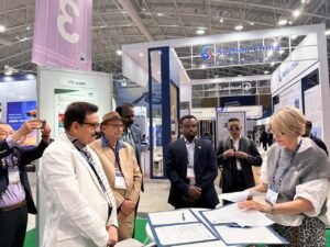 ITS World Congress Gangneung 2026 – MoU signing at the exhibition hall
