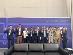 ITS World Congress Gangneung 2026 – ITS India Forum delegation with international partners