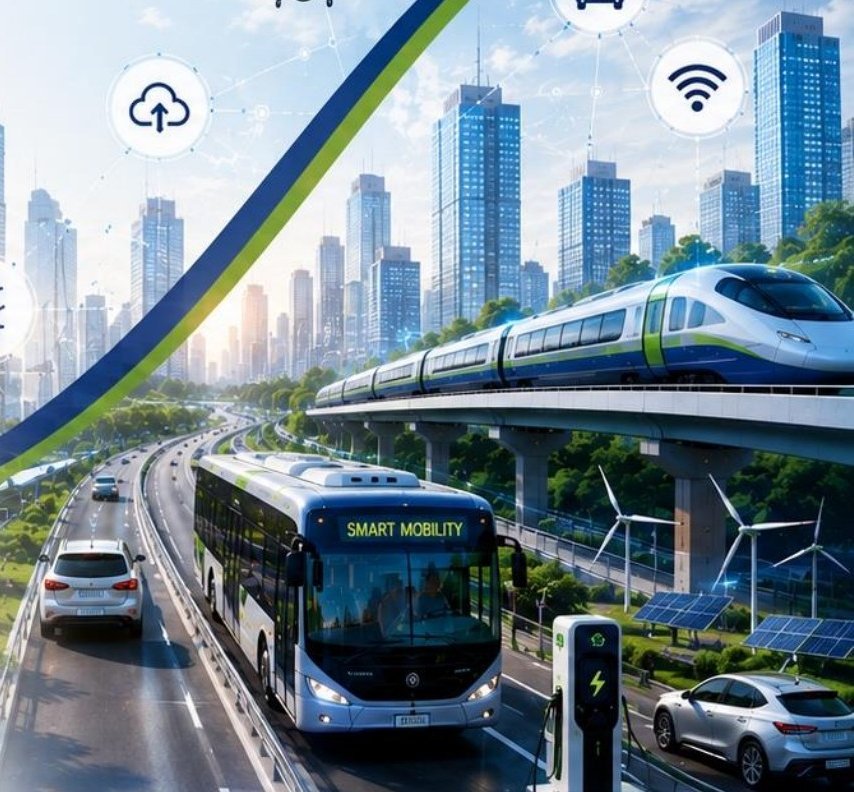 Intelligent and sustainable mobility: smart bus, metro, EV charging and connected city